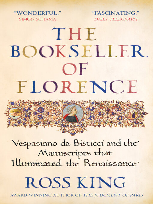 Title details for The Bookseller of Florence by Ross King - Wait list